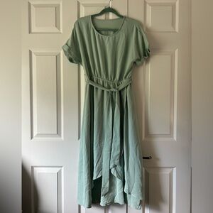 Light Green Dress
